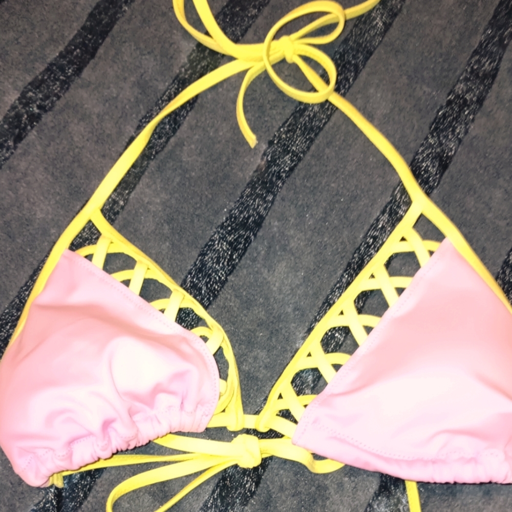 Victoria Secret string bikini top